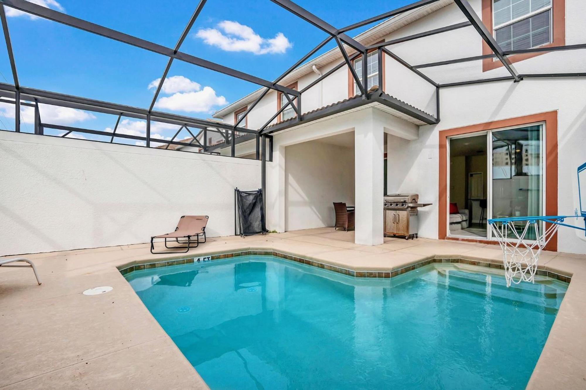 Family Resort - 4Br Home Near Disney - Private Pool, Bbq! Киссимми Экстерьер фото